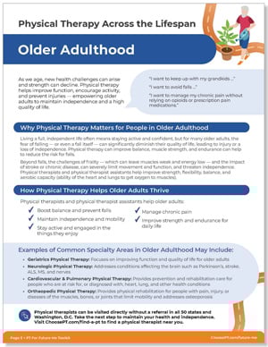 Older Adulthood Handout Thumbnail