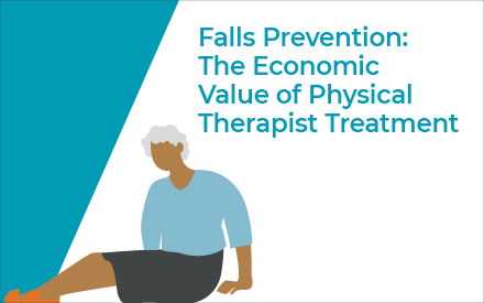 Illustration of a woman who has fallen and is sitting on the floor