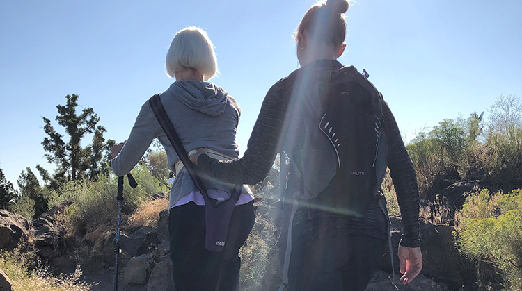 Physical Therapy Includes Hiking at Destination Rehab